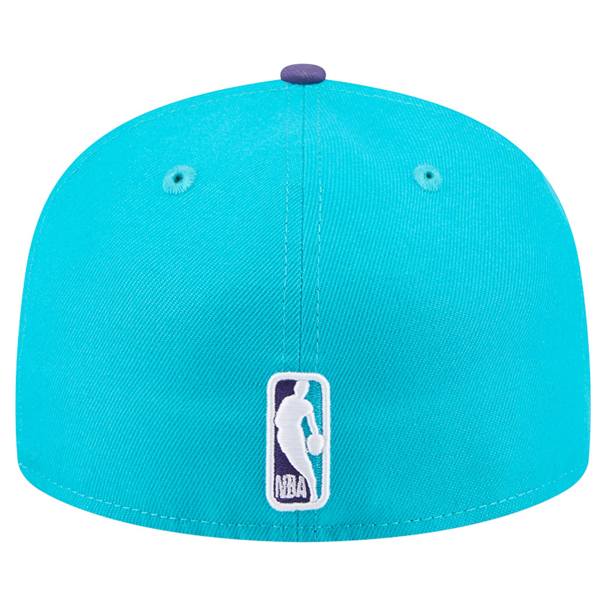Men's New Era Teal Charlotte Hornets Two-Tone 59FIFTY Fitted Hat