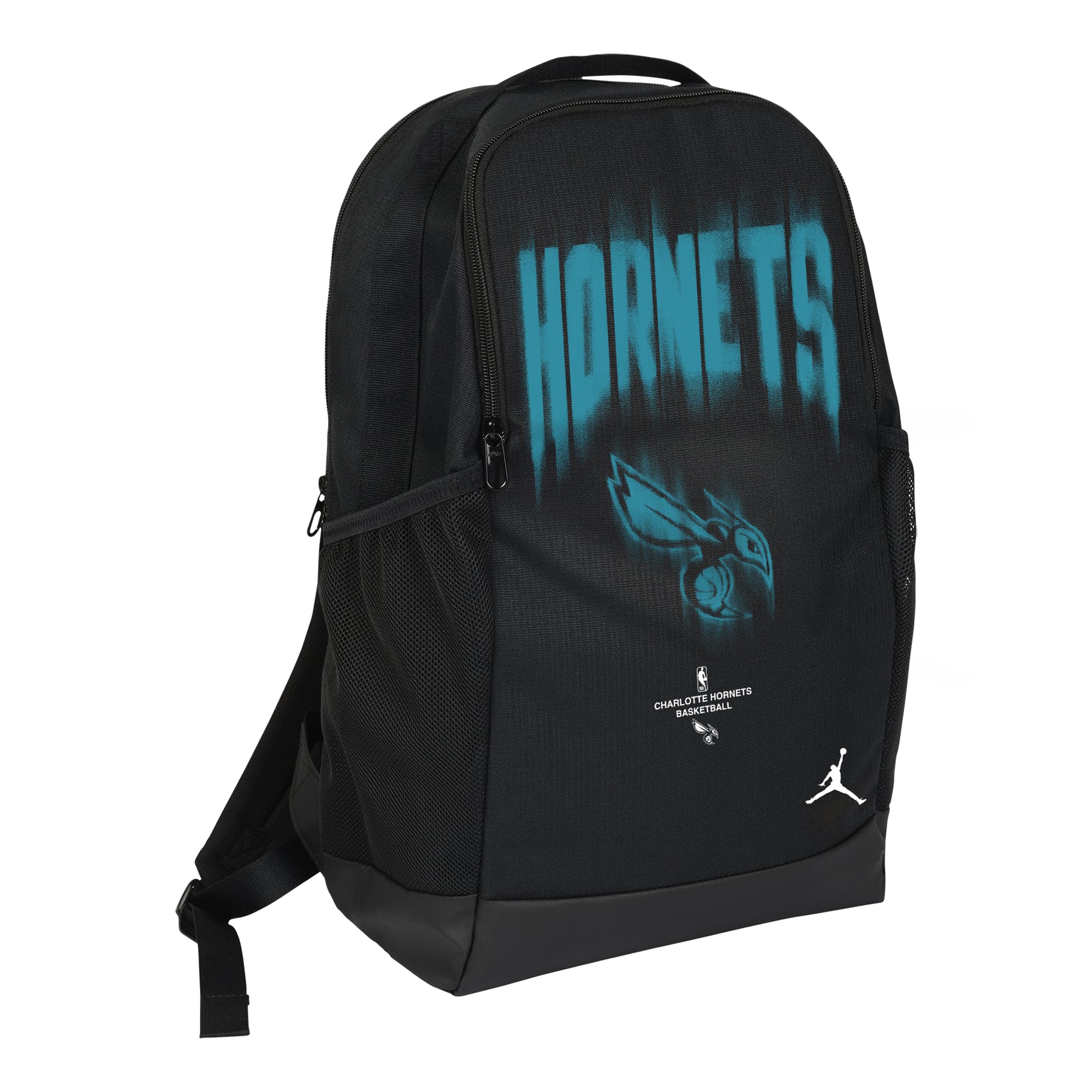 Sac à dos Nike Charlotte Hornets 2026 Standard Issue avec logo principal
