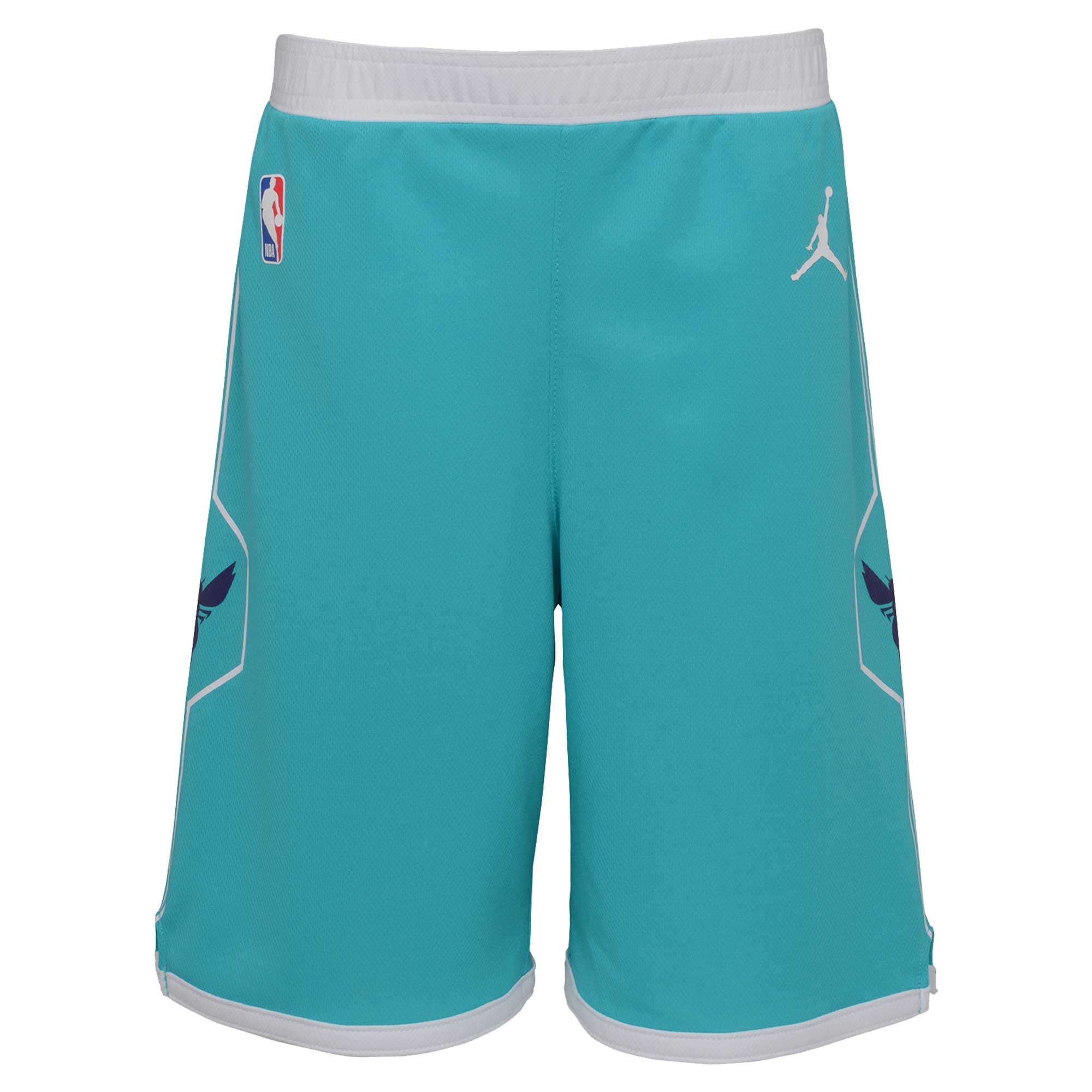 Short réplique Jordan Brand Charlotte Hornets 2023/24 Icon Edition pour enfants d'âge préscolaire