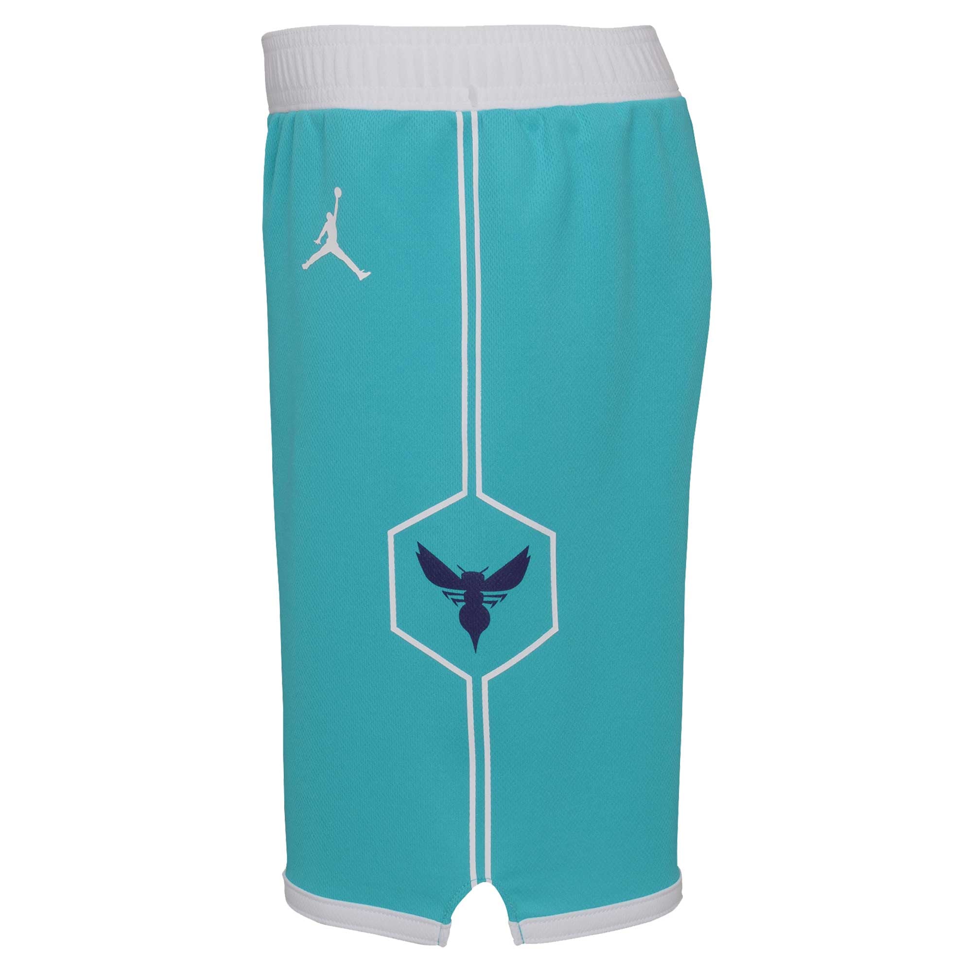 Short réplique Jordan Brand Charlotte Hornets 2023/24 Icon Edition pour enfants d'âge préscolaire
