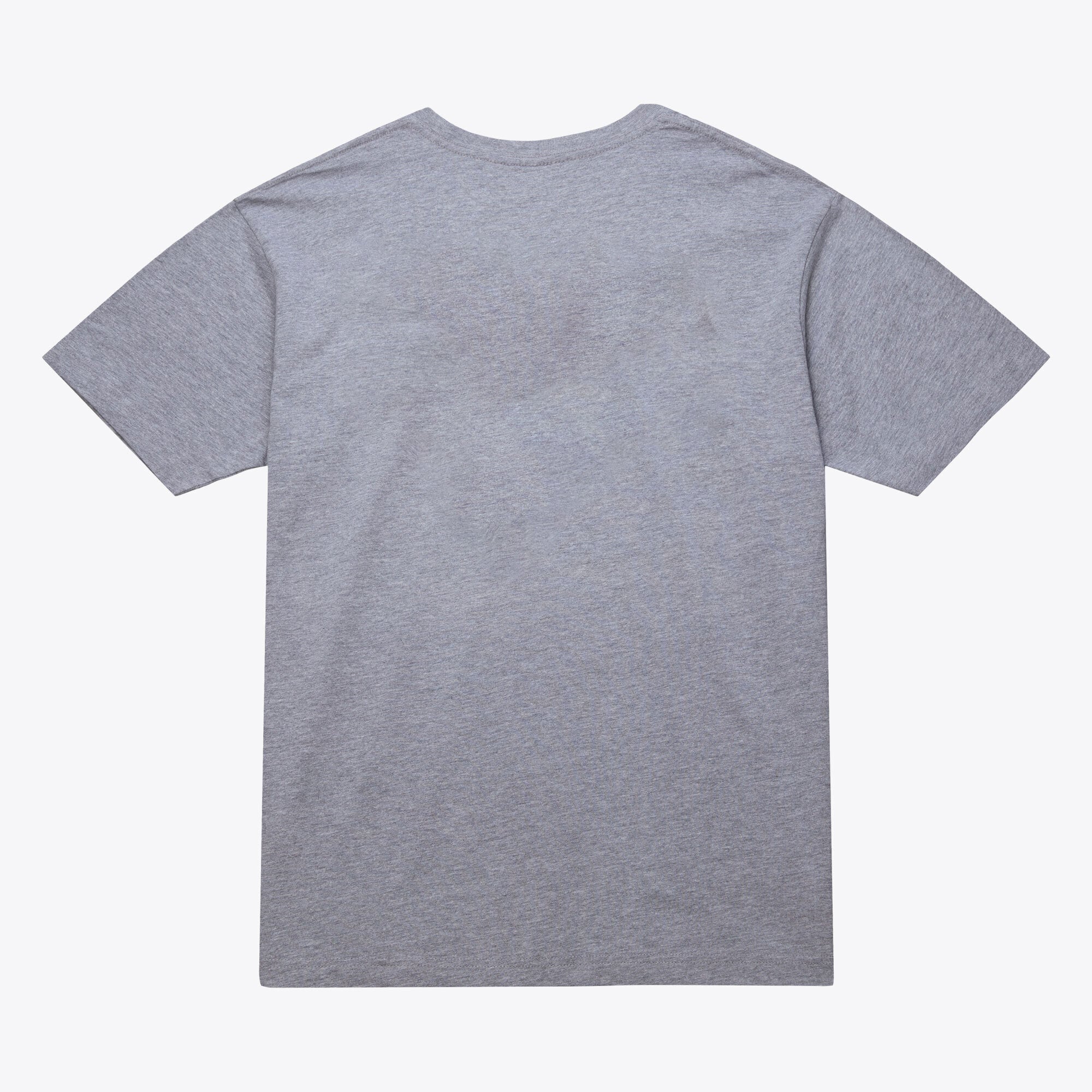 T-shirt unisexe Mitchell & Ness gris chiné Charlotte Hornets Hardwood Classics Arch