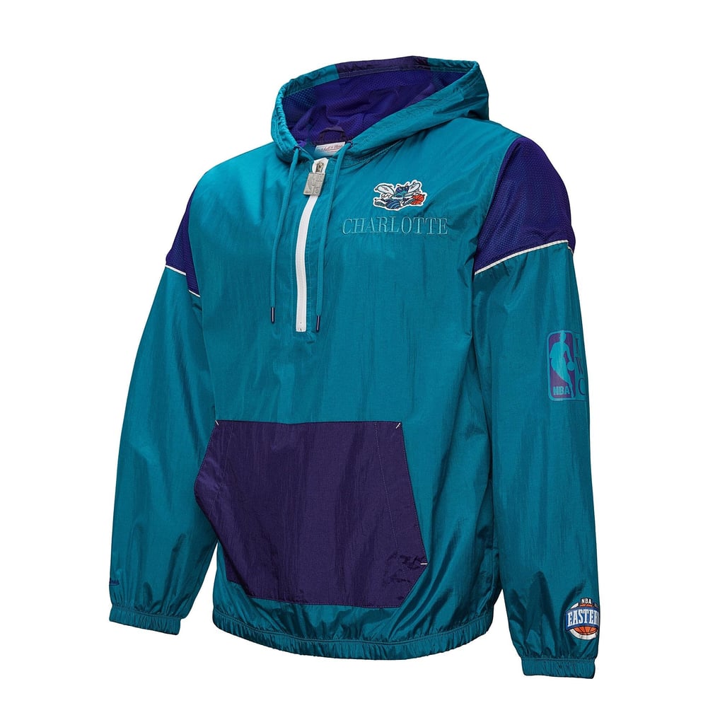 Unisex Mitchell & Ness Teal Charlotte Hornets Hardwood Classics 
