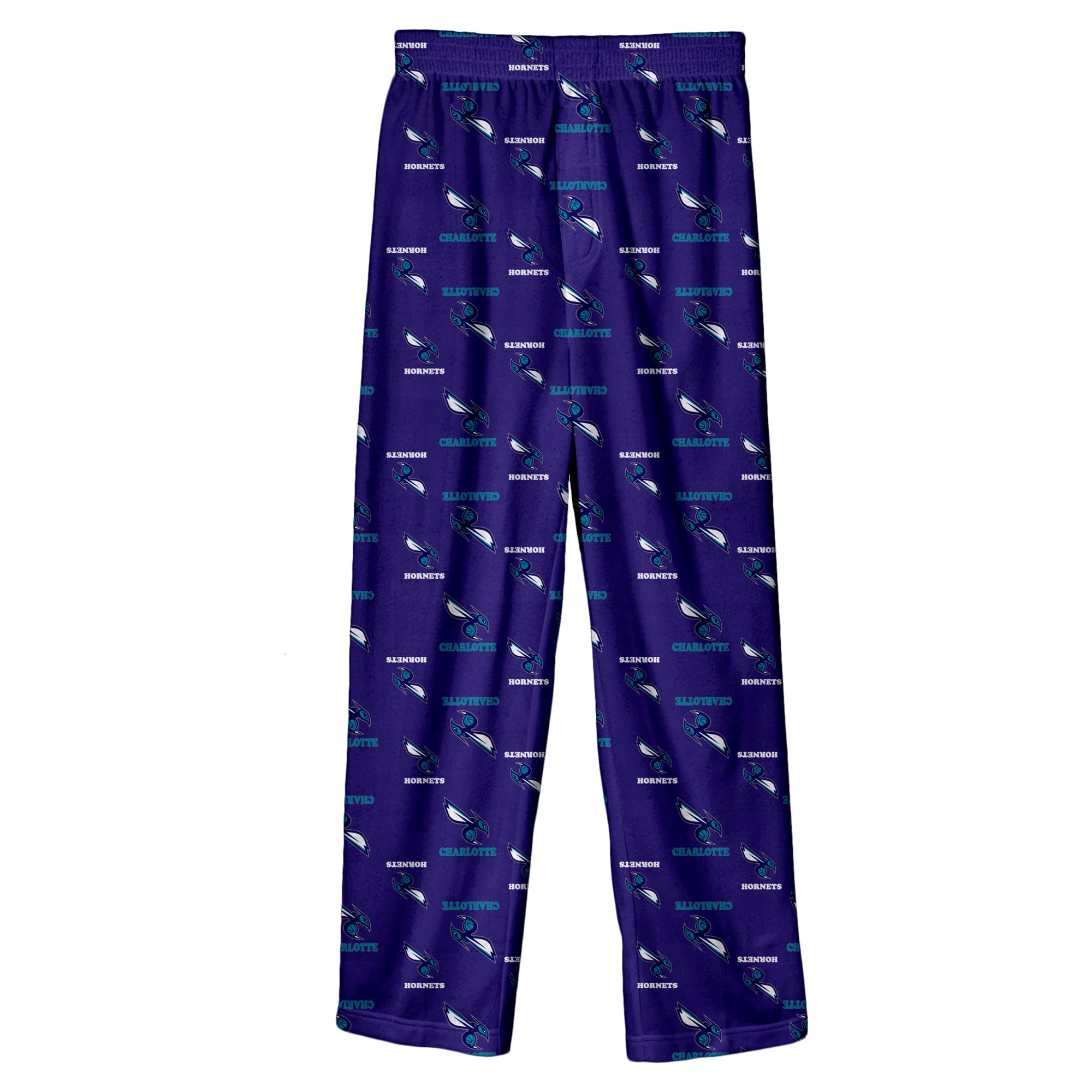 Pantalon de pyjama imprimé Charlotte Hornets violet pour jeunes la marque Outerstuff