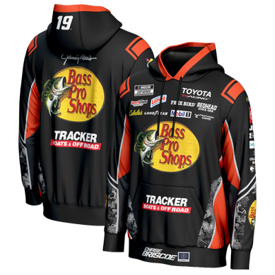  Chase Briscoe ProSphere Bass Pro Shops Hoodie - Black