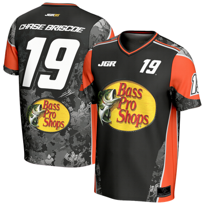  Chase Briscoe ProSphere Bass Pro Shops Soccer Jersey - Black