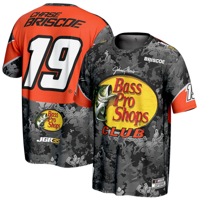  Chase Briscoe ProSphere Bass Pro Shops T-Shirt - Black