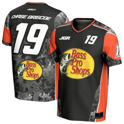  Chase Briscoe ProSphere Youth Bass Pro Shops Soccer Jersey - Black