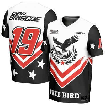 Chase Briscoe ProSphere Youth Free Bird Soccer Jersey - White