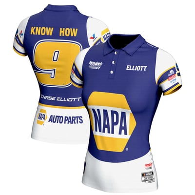  Chase Elliott ProSphere Women's  NAPA Polo - Blue