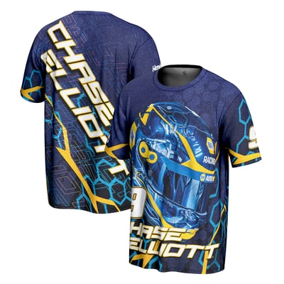 Chase Elliott ProSphere Youth Napa Driver Helmet T-Shirt - Blue