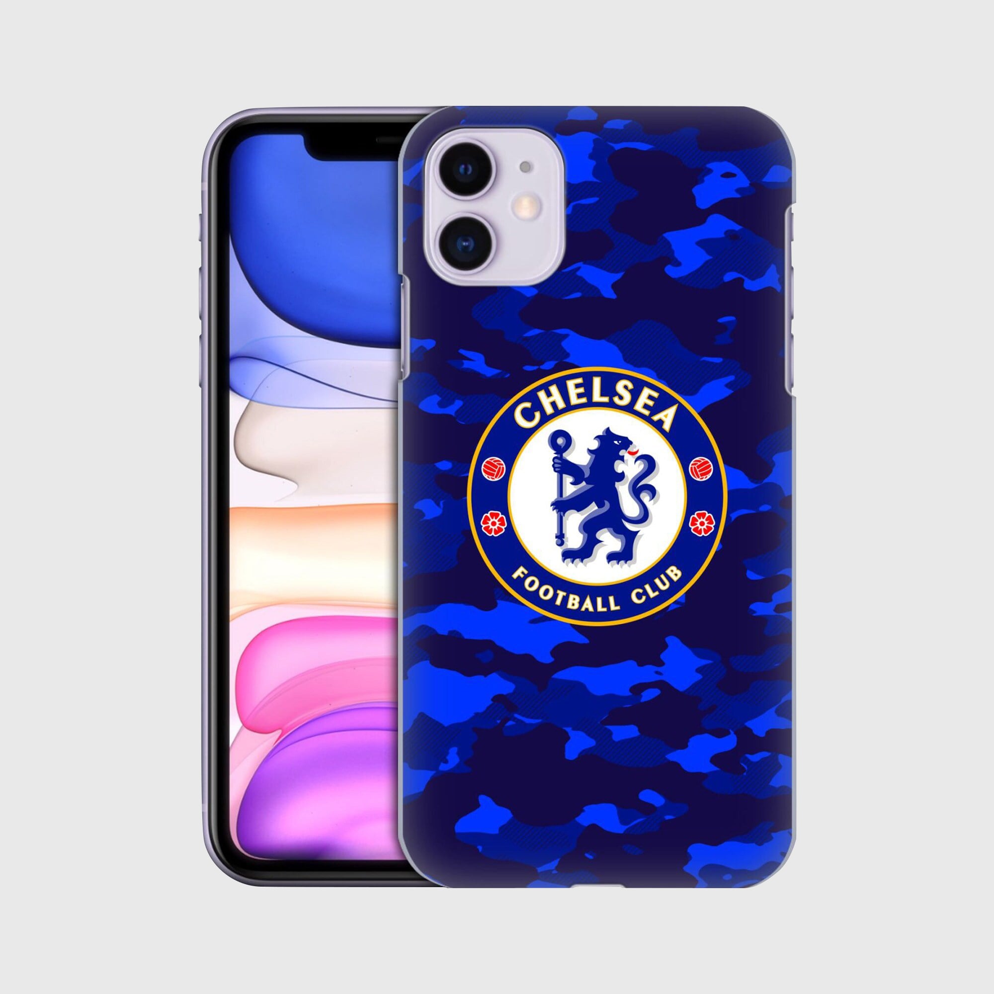 Chelsea Camouflage Hard-Shell Phone Case - iPhone