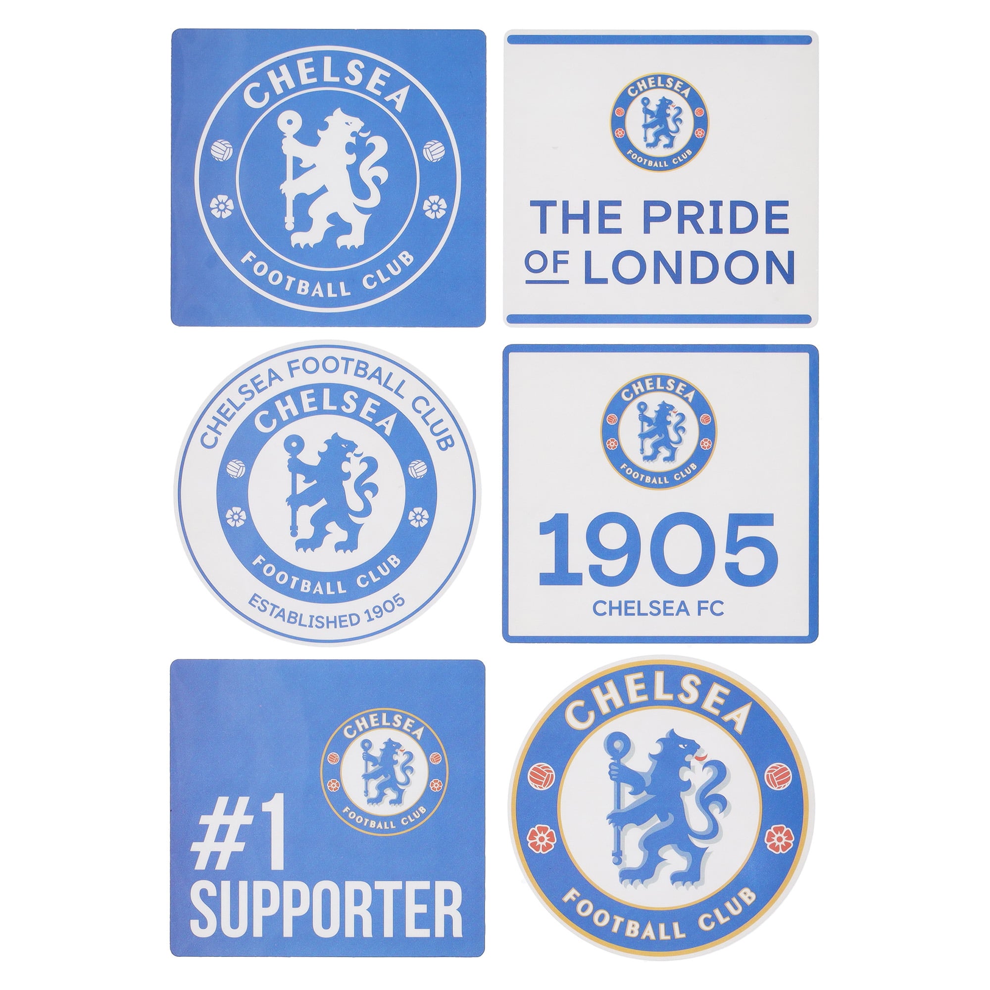 Chelsea Car Sticker Set