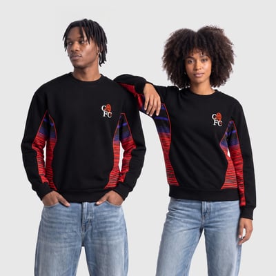 Chelsea Carnival Crew Neck Sweatshirt - Black