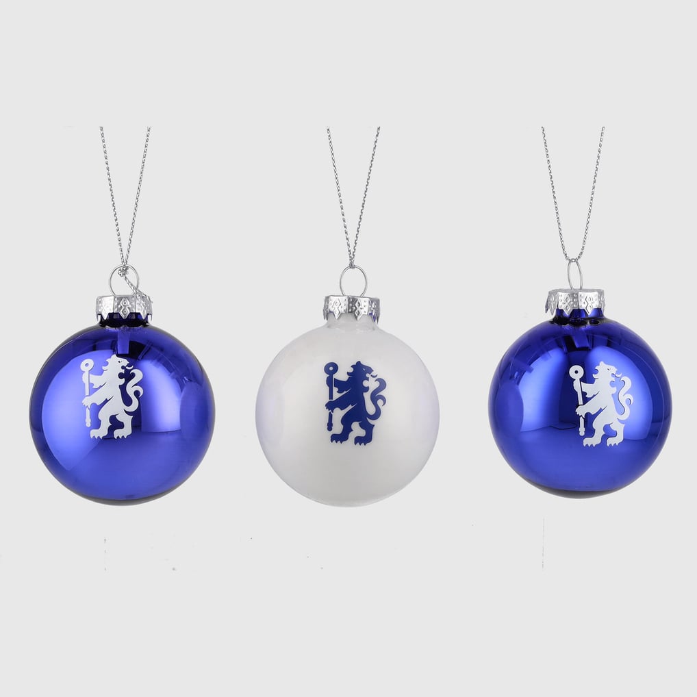 Chelsea Weihnachtskugel-Set – 3er-Pack