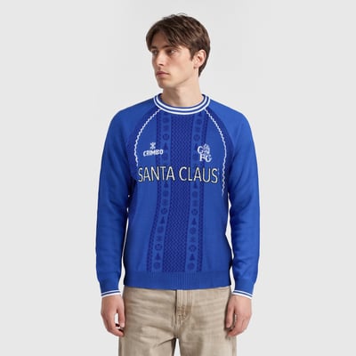 Jersey navideño retro Chelsea - Azul - Unisex