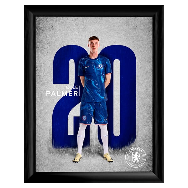 2023-24 Panini Select EPL Field Level Blue Cole Palmer Chelsea 