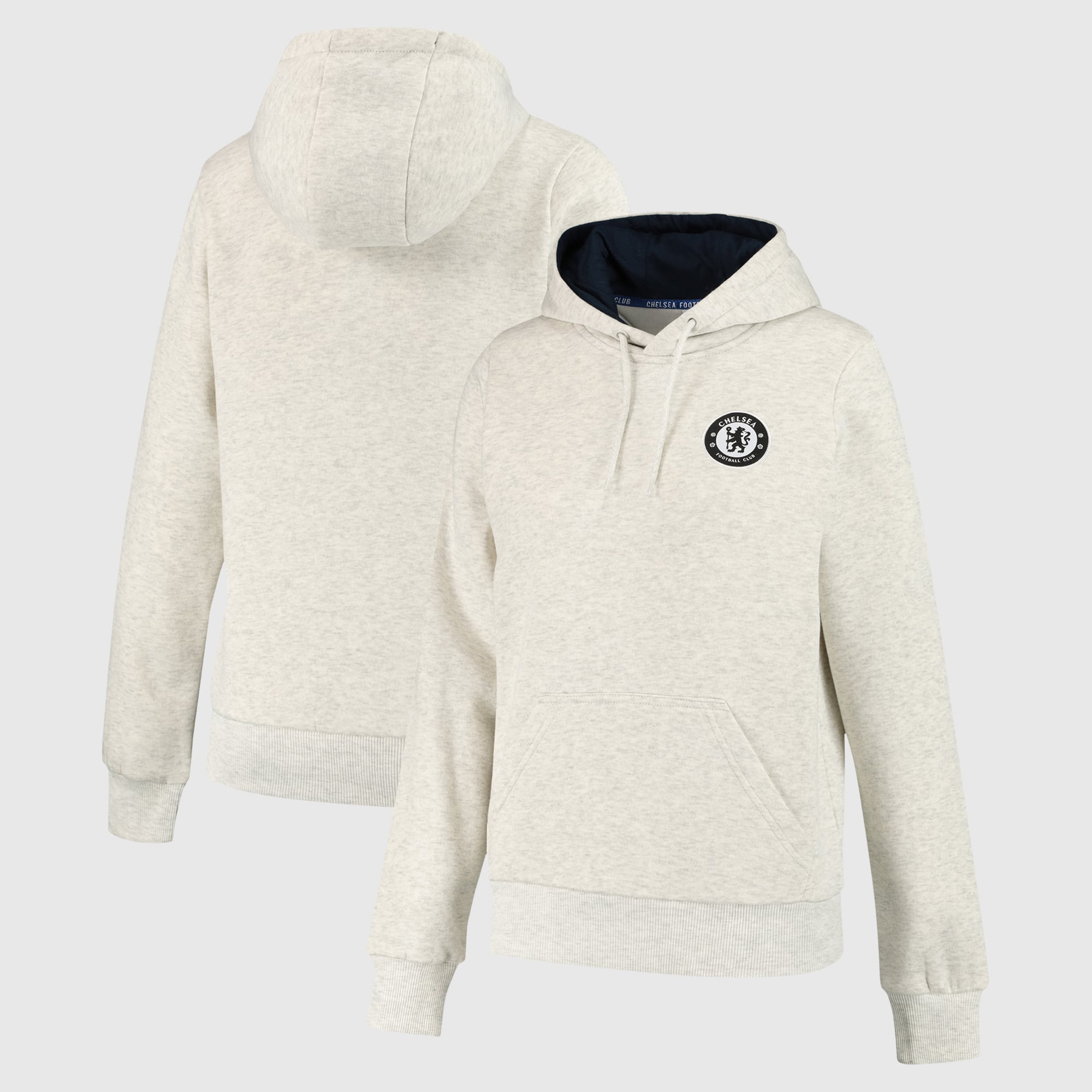 Sweat à Capuche Chelsea FC Pour Femme - Taille 10, Gris, Polycoton, Neuf Sans étiquette