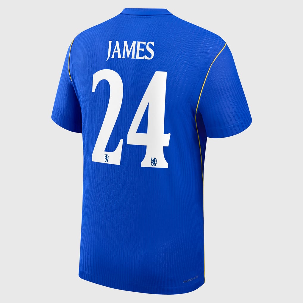 Chelsea Cup Nike Home Aero-FIT Match Shirt 2026-27 with James 24 