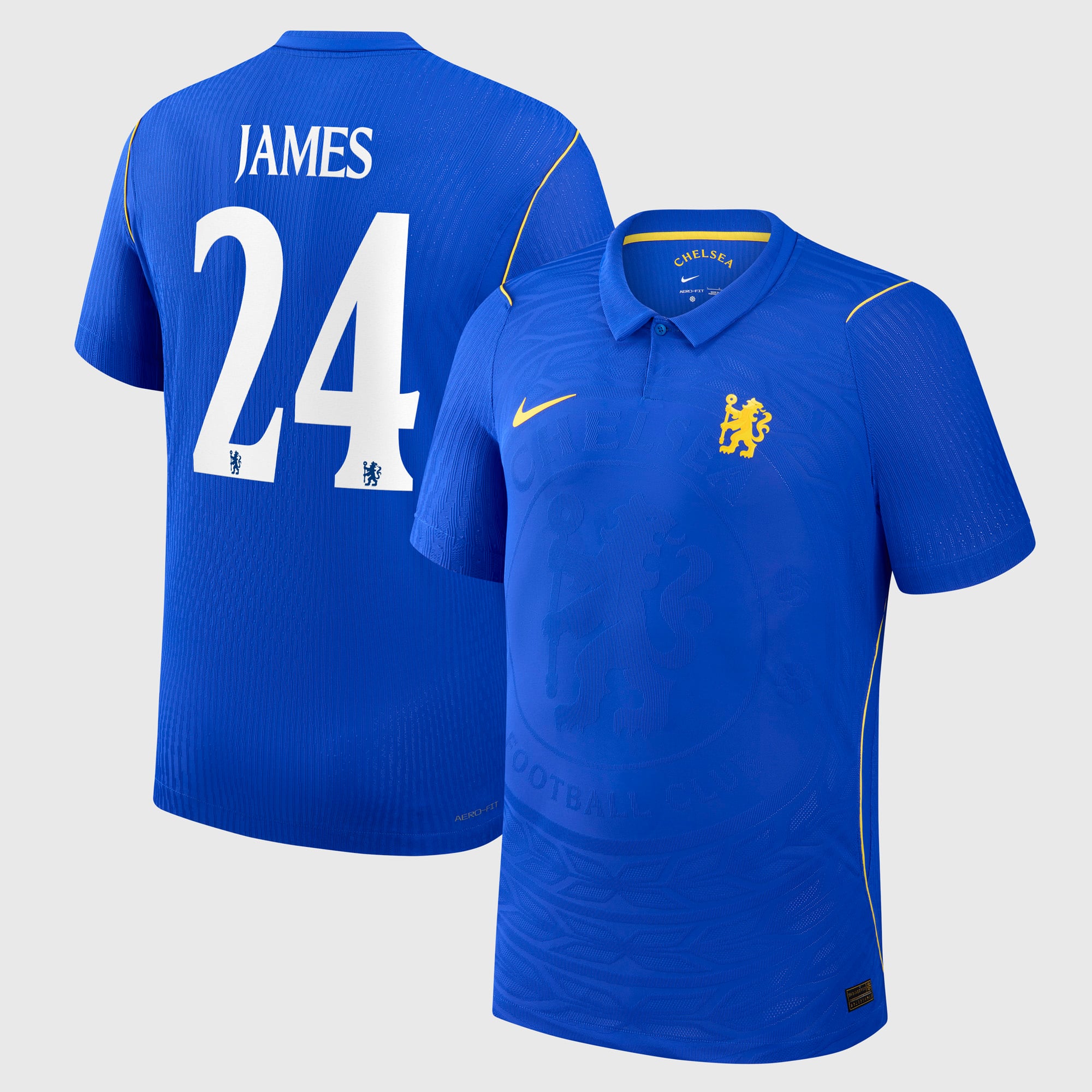 Chelsea Cup Nike Home Aero-FIT Match Shirt 2026-27 with James 24 
