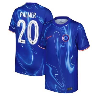 Chelsea Nike Home Stadium Shirt 2024-25 - Kids with Palmer 20 printing