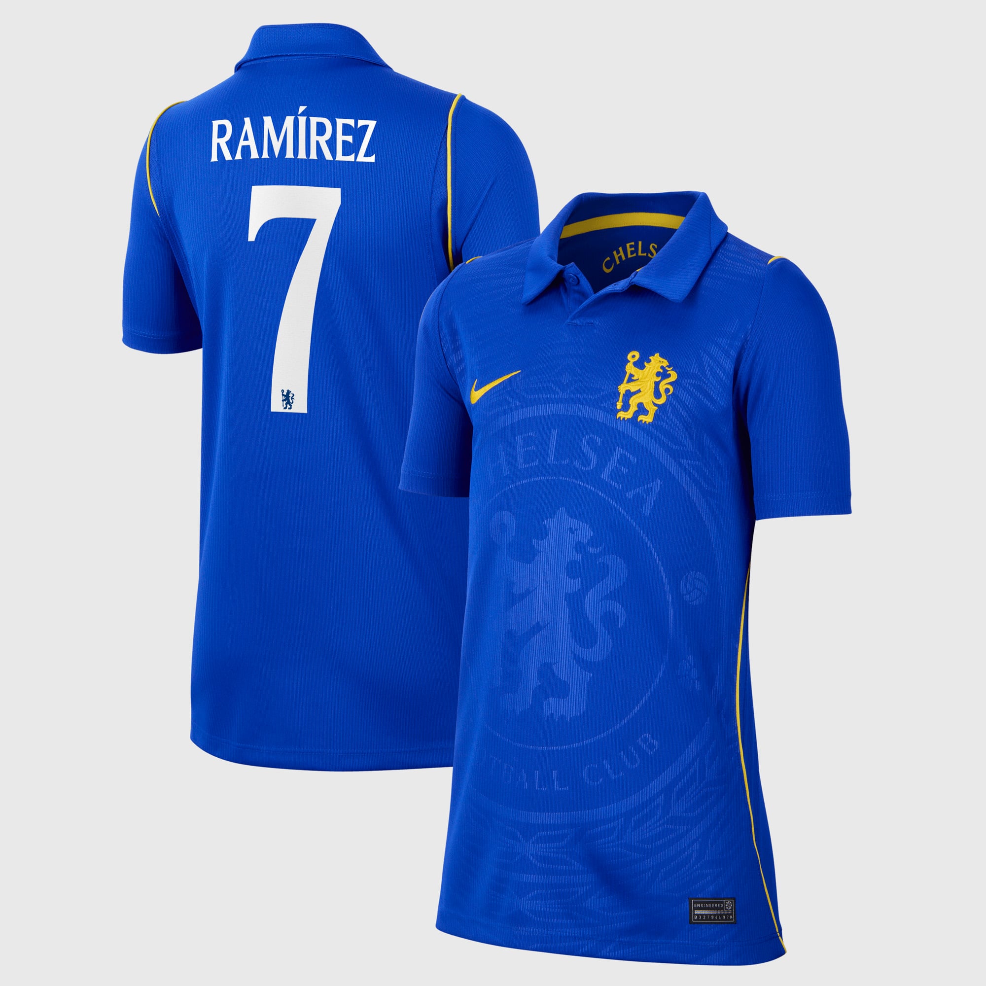 Chelsea Ramirez Chelsea Cup Nike Home Stadium Shirt 2026-27 - Kids with Ramírez 7 printing