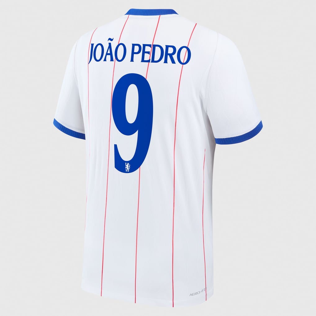 Chelsea Cup Nike Third Aero-FIT Match Shirt 2026-27 with João Pedro 9 ...
