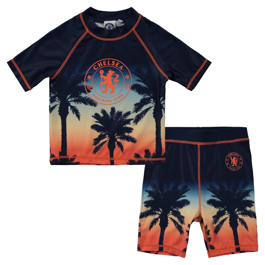 Boys Avengers Swim Set – Marvel 2-Piece Sun Suit T-Shirt & Shorts Size 4-10 Years