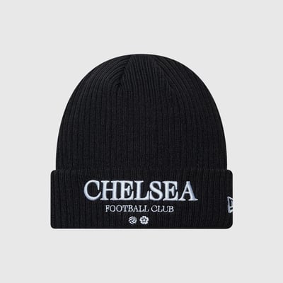 Chelsea New Era Ribbed Cuffed Beanie - Navy