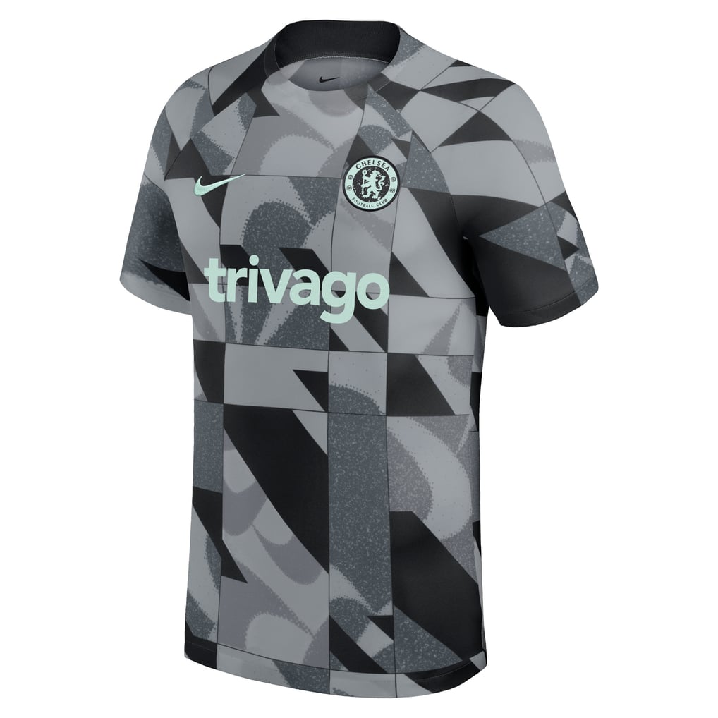 Chelsea Nike Academy Pro Pre Match Top - Grey