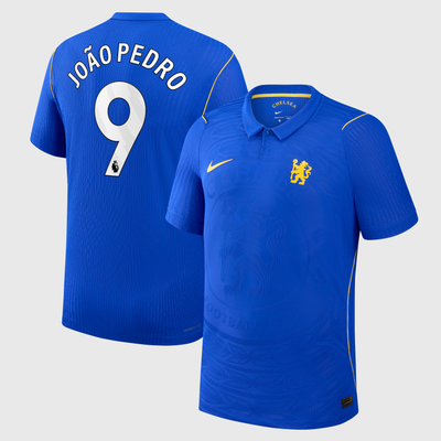 Chelsea Nike Home Aero-FIT Match Shirt 2026-27 with João Pedro 9 printing