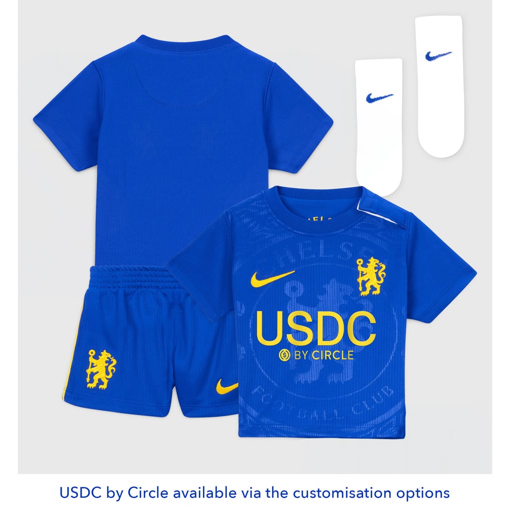 Chelsea Nike Home Stadium Mini Kit 2026-27 - Infants