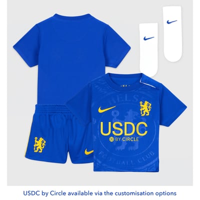 Chelsea Nike Home Stadium Mini Kit 2026-27 - Infants