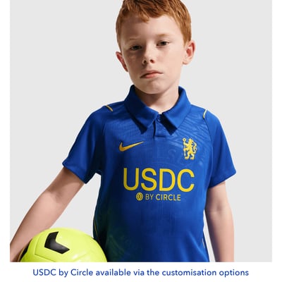 Chelsea Nike Home Stadium Mini Kit 2026-27 - Little Kids