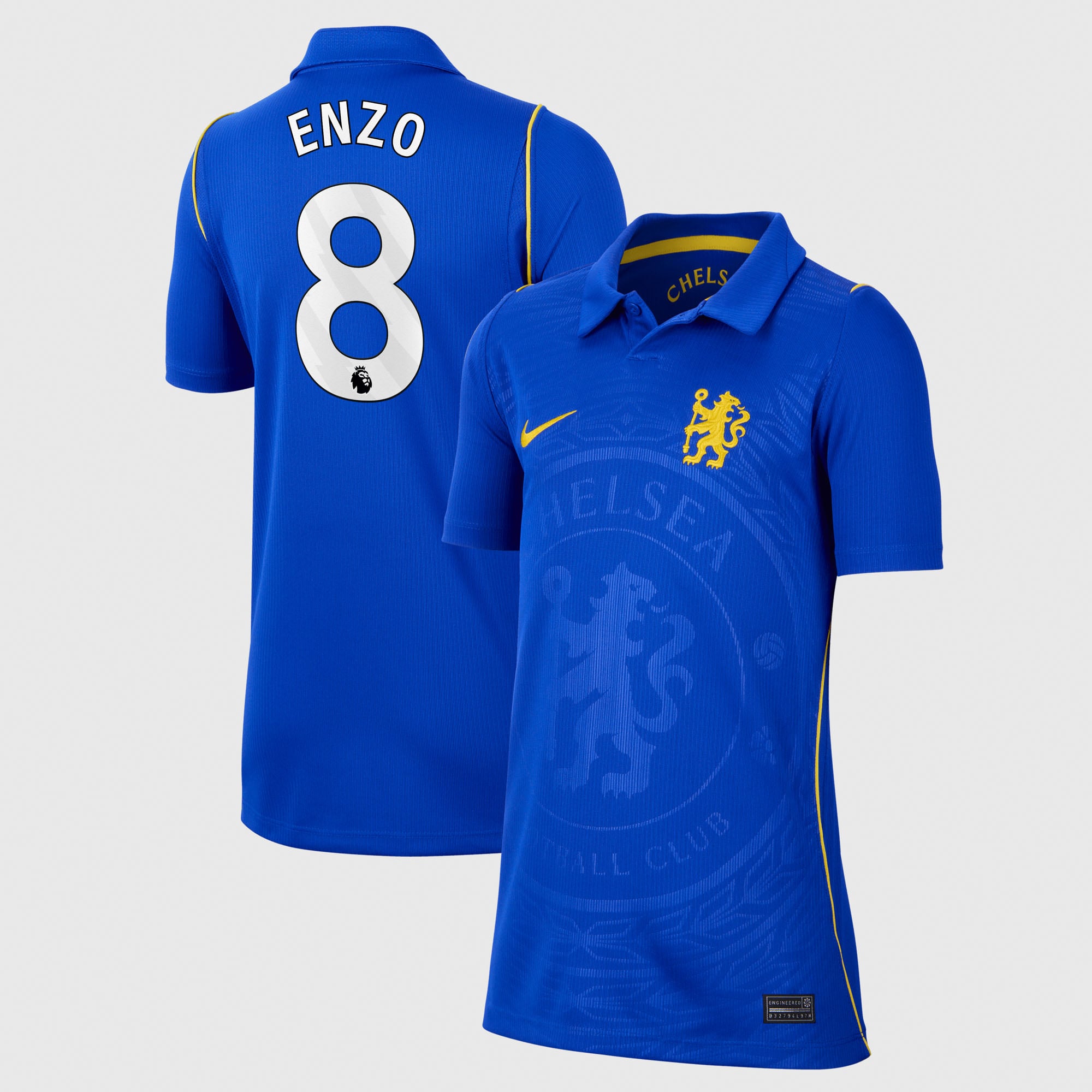 Chelsea Nike Home Stadium Shirt 2026-27 - Kids with Enzo 8 printing