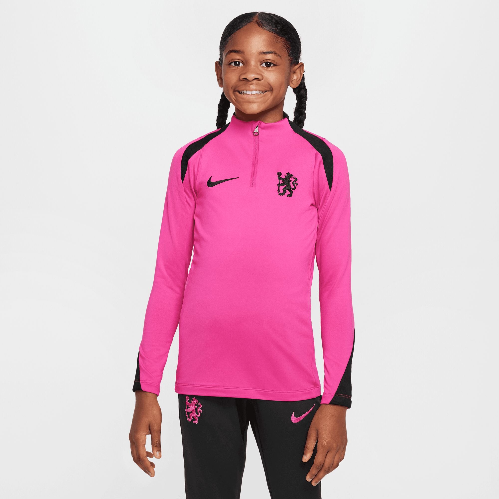 Chelsea Nike Strike Drill Top - Pink - Kids