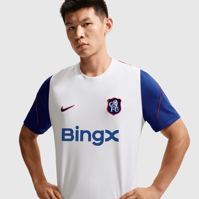 Camiseta de entrenamiento Chelsea Nike Strike - Blanca