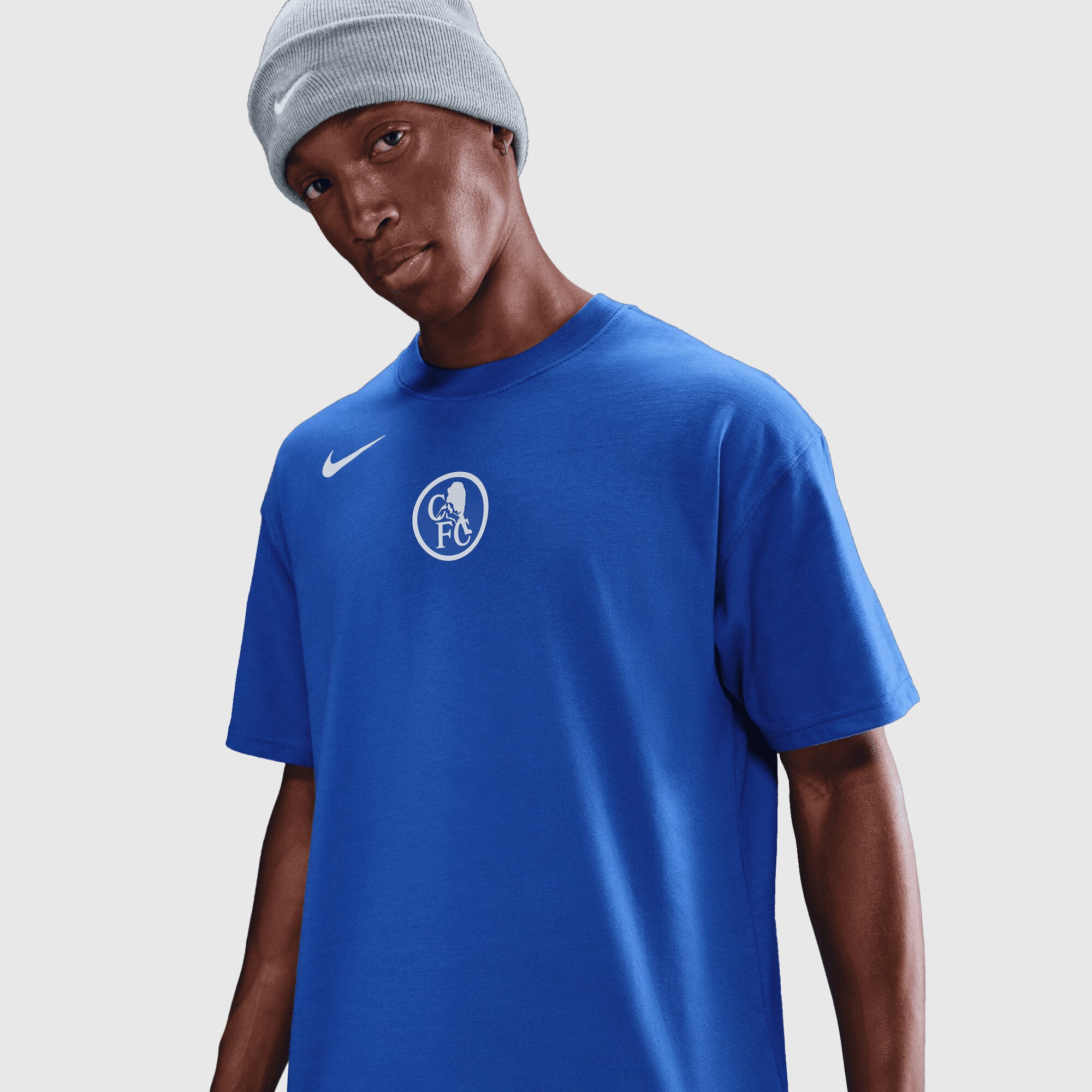 チェルシー ナイキ T90 リミックス Tシャツ - ブルー