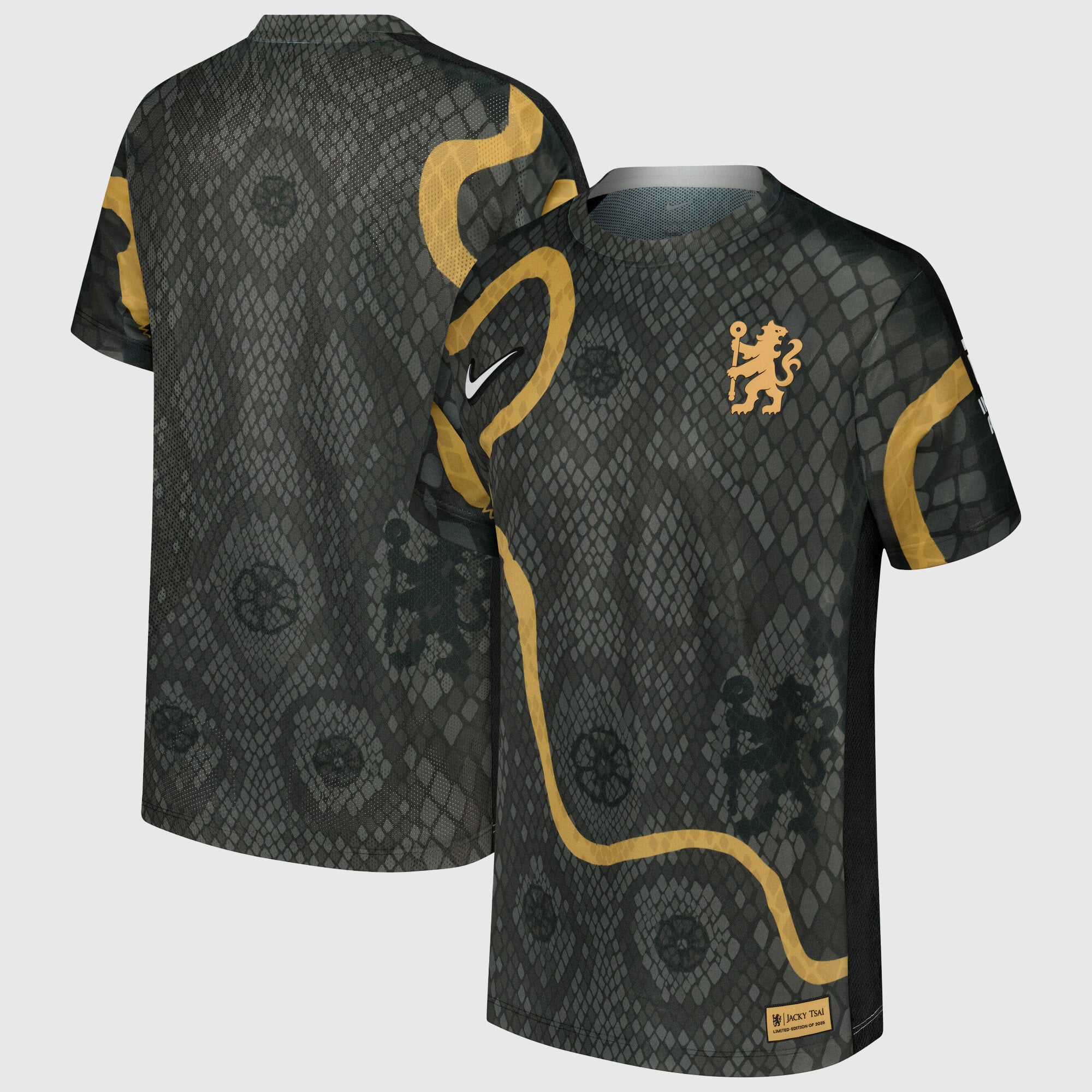 Chelsea Nike Year of The Snake Limited Edition Pre Match Top - Black - Kids