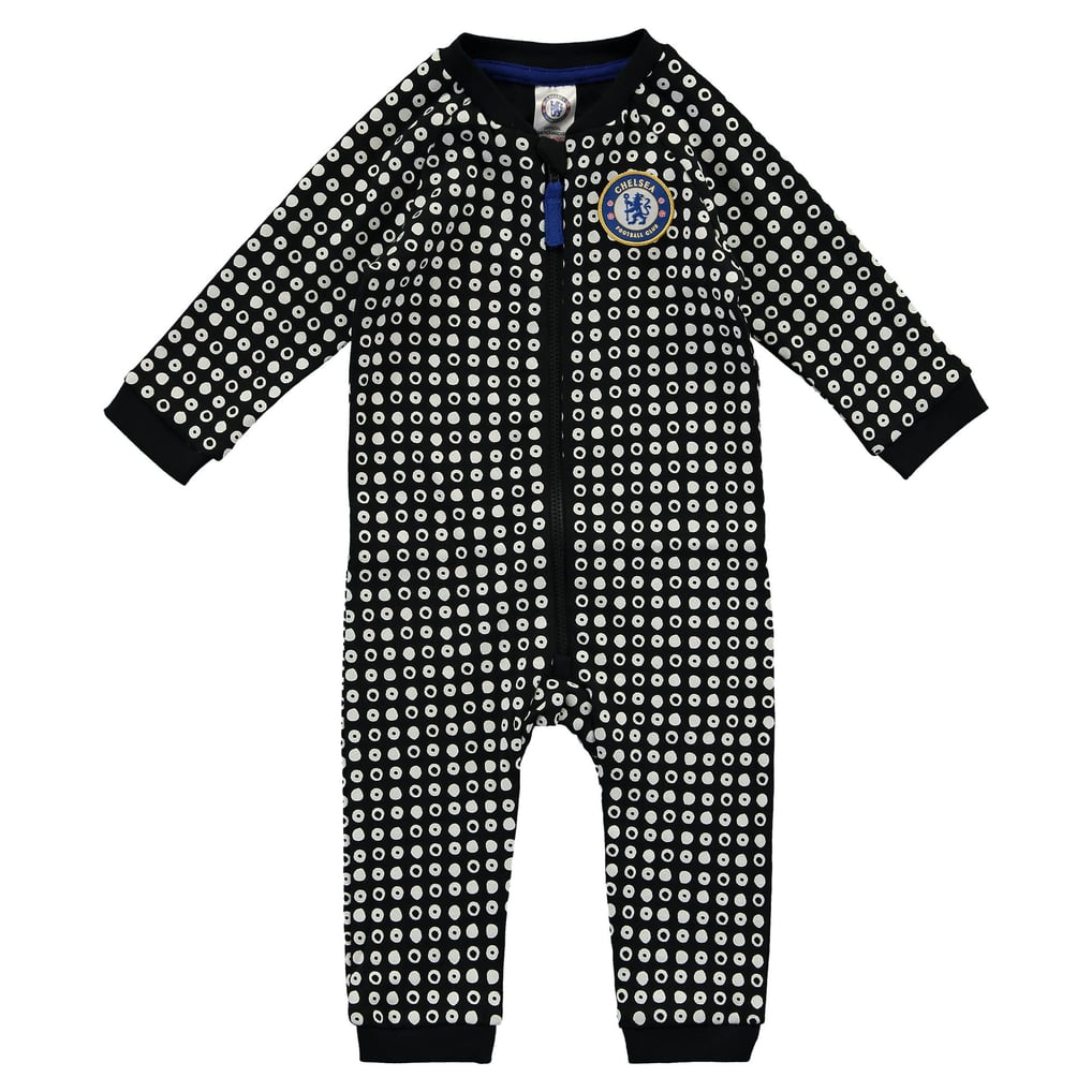 Chelsea Romper 4pc Layette Set - Blue/Black - Baby