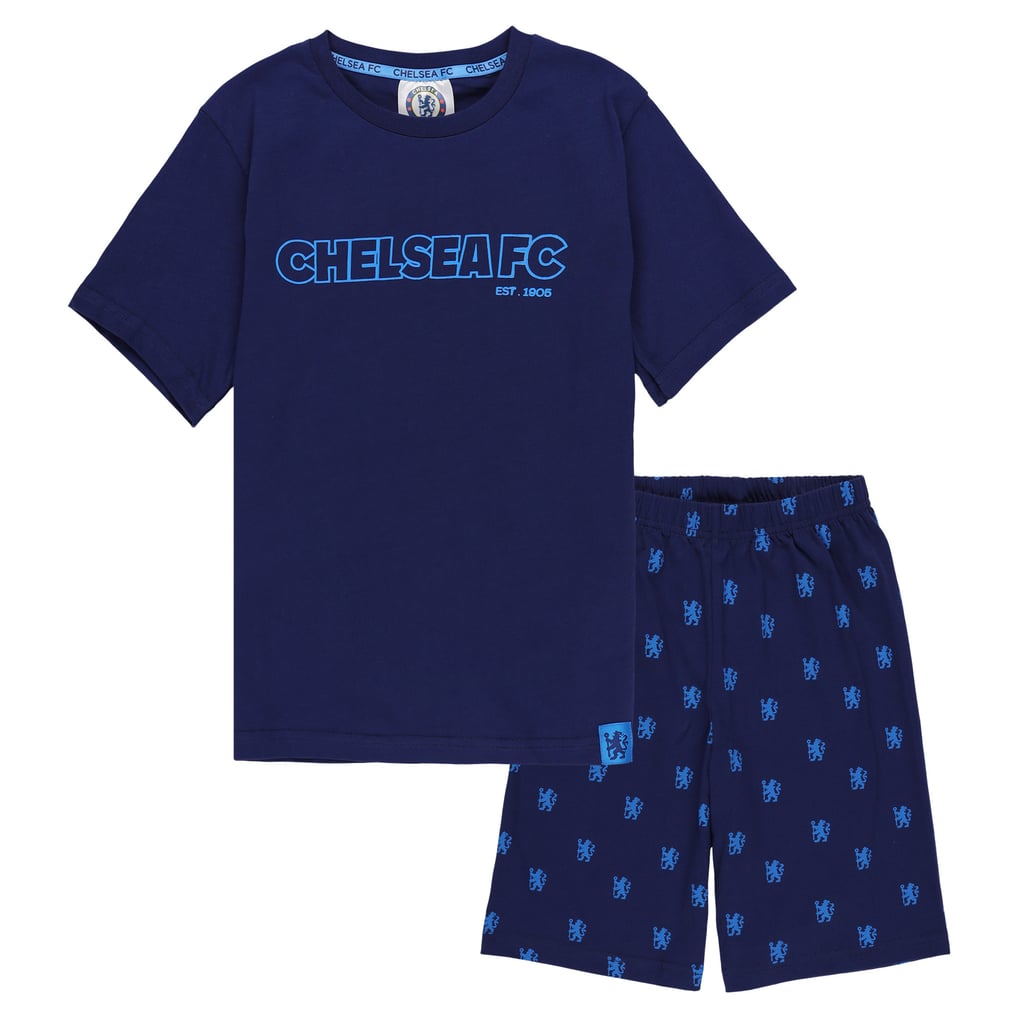 Chelsea Peers - Ensemble de pyjama court à imprimé paon - Vert/bleu