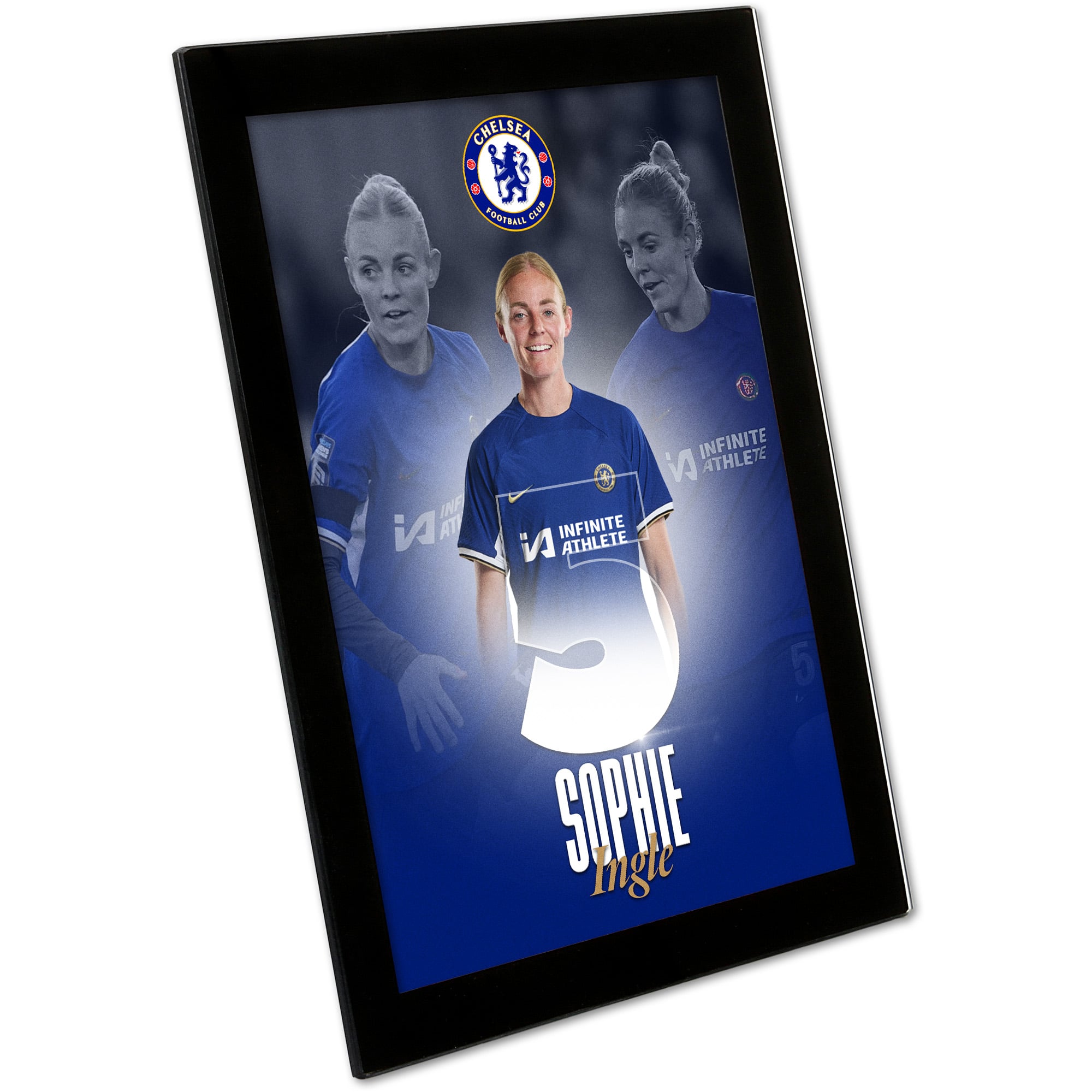 Chelsea Sophie Ingle 2023-24 Print - Glass Frame - 8 x 6 Inch