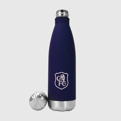 Botella isotérmica de acero inoxidable Chelsea - Azul marino