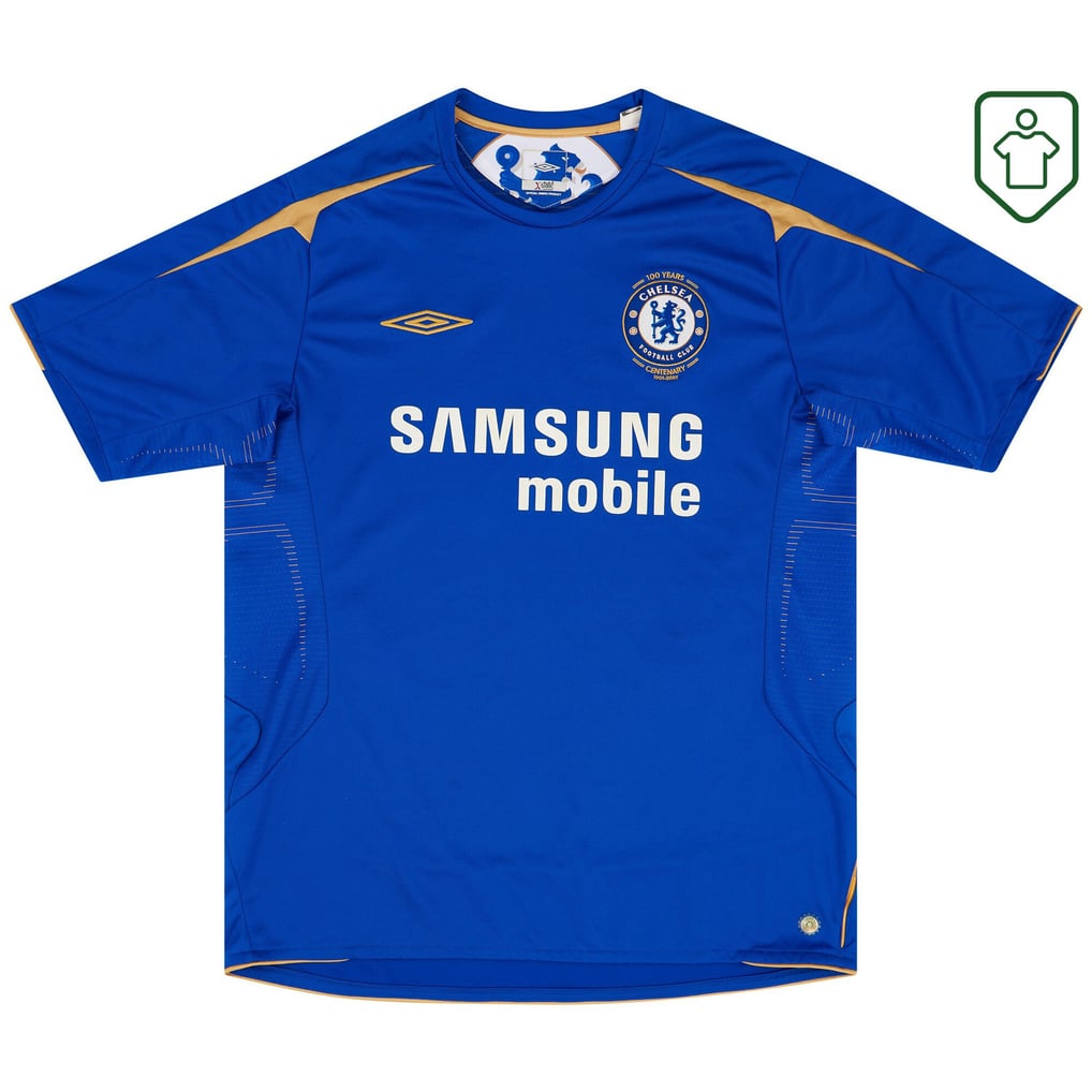 Maillot Chelsea Centenary 2005/2006 #8 Lampard - Taille L, Umbro - Occasion Collector