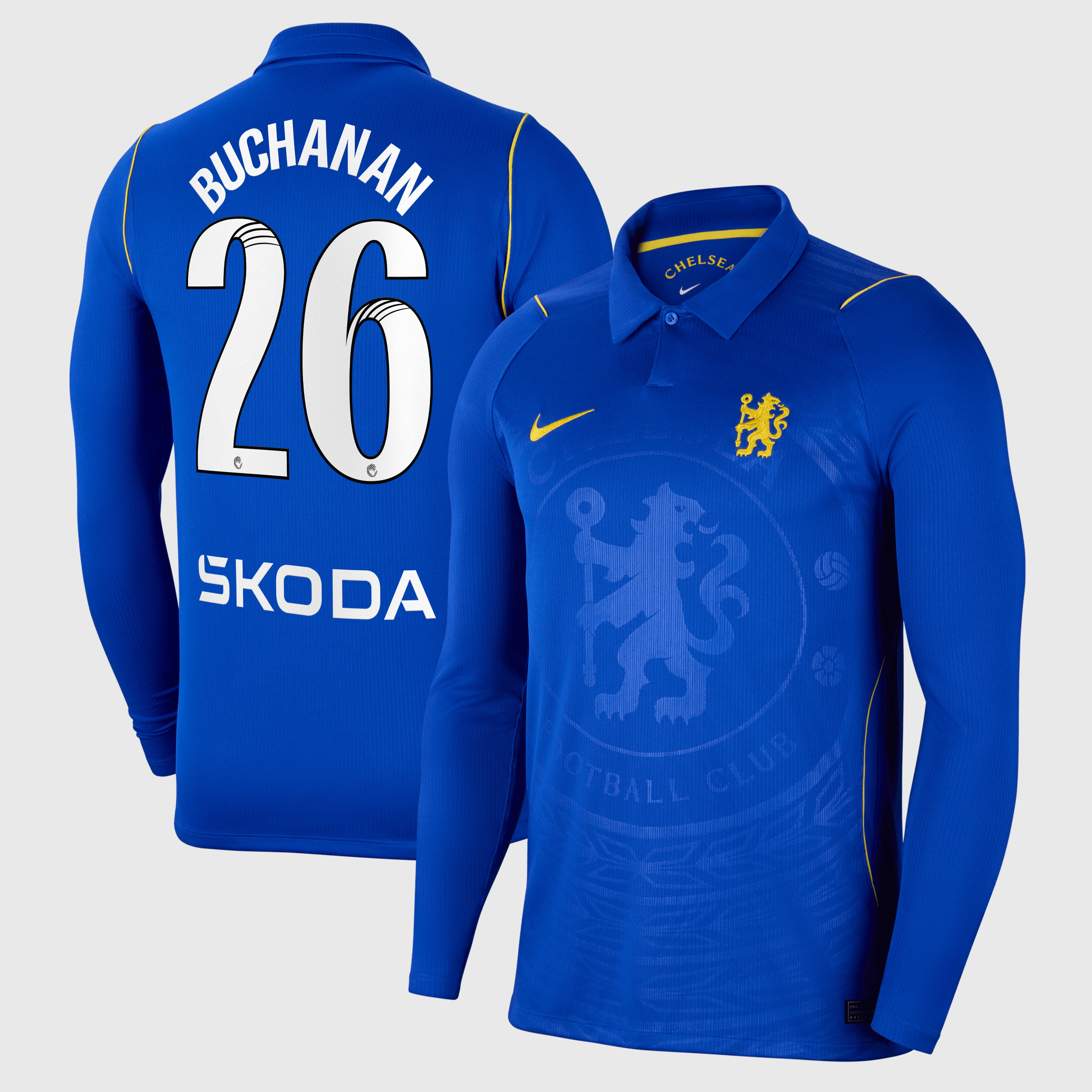 チェルシー WSL ナイキ ホーム スタジアム ロングスリーブ シャツ 2026 