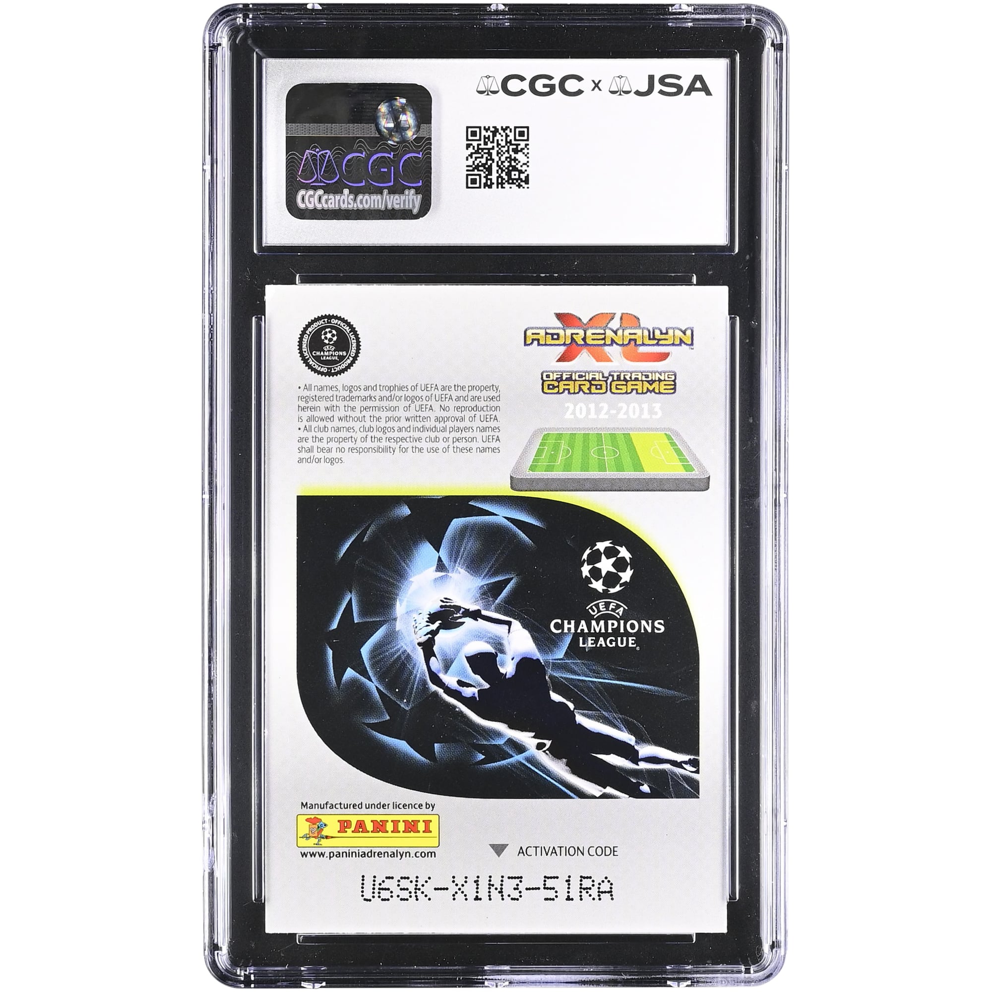 Fernando Torres Chelsea Autographed 2012-13 Panini Adrenalyn XL #FT CGC Authenticated Card