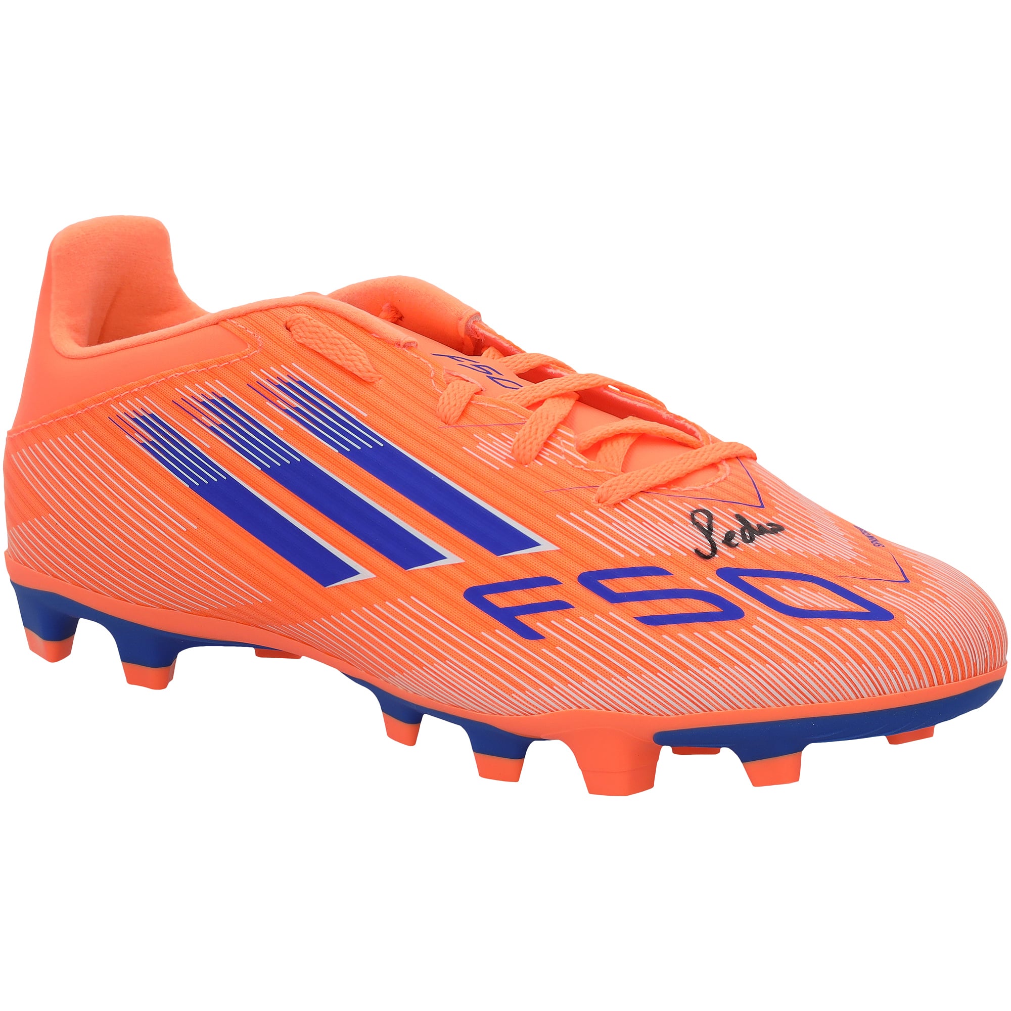 João Pedro Chelsea Autographed Orange/Blue adidas F50 Soccer Cleat