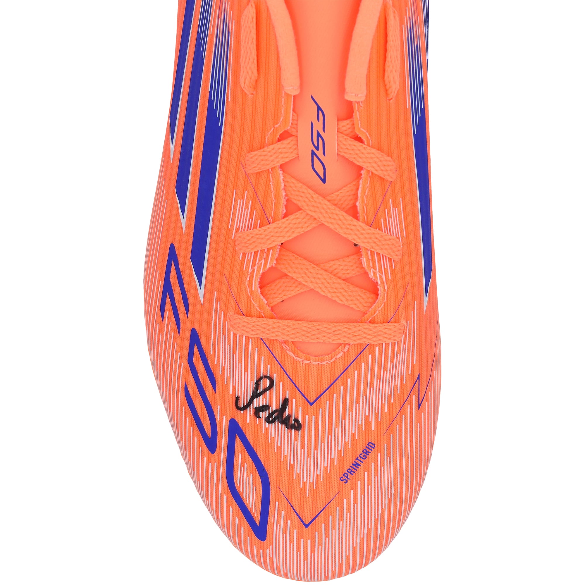 João Pedro Chelsea Autographed Orange/Blue adidas F50 Soccer Cleat