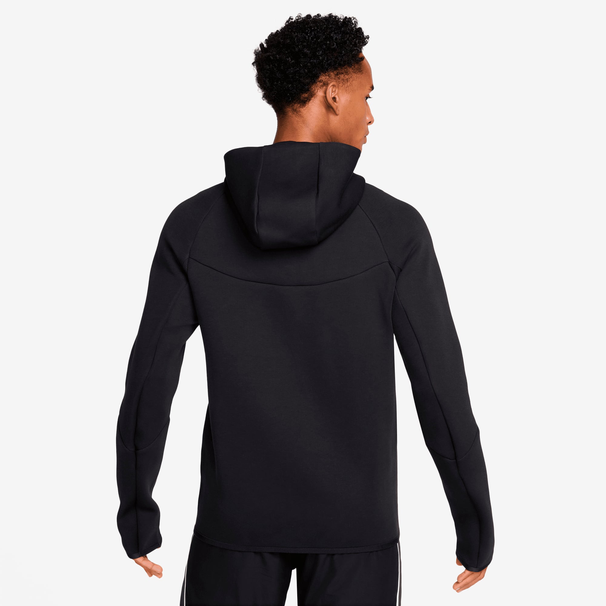 Veste à capuche zippée Nike Chelsea Tech Fleece noire pour homme