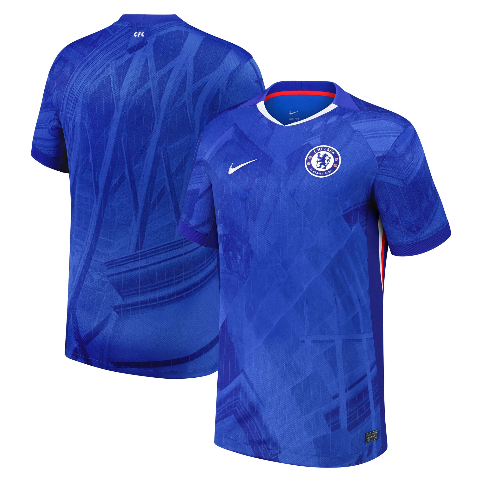 Maillot Nike bleu Chelsea Domicile 2025/26 pour homme