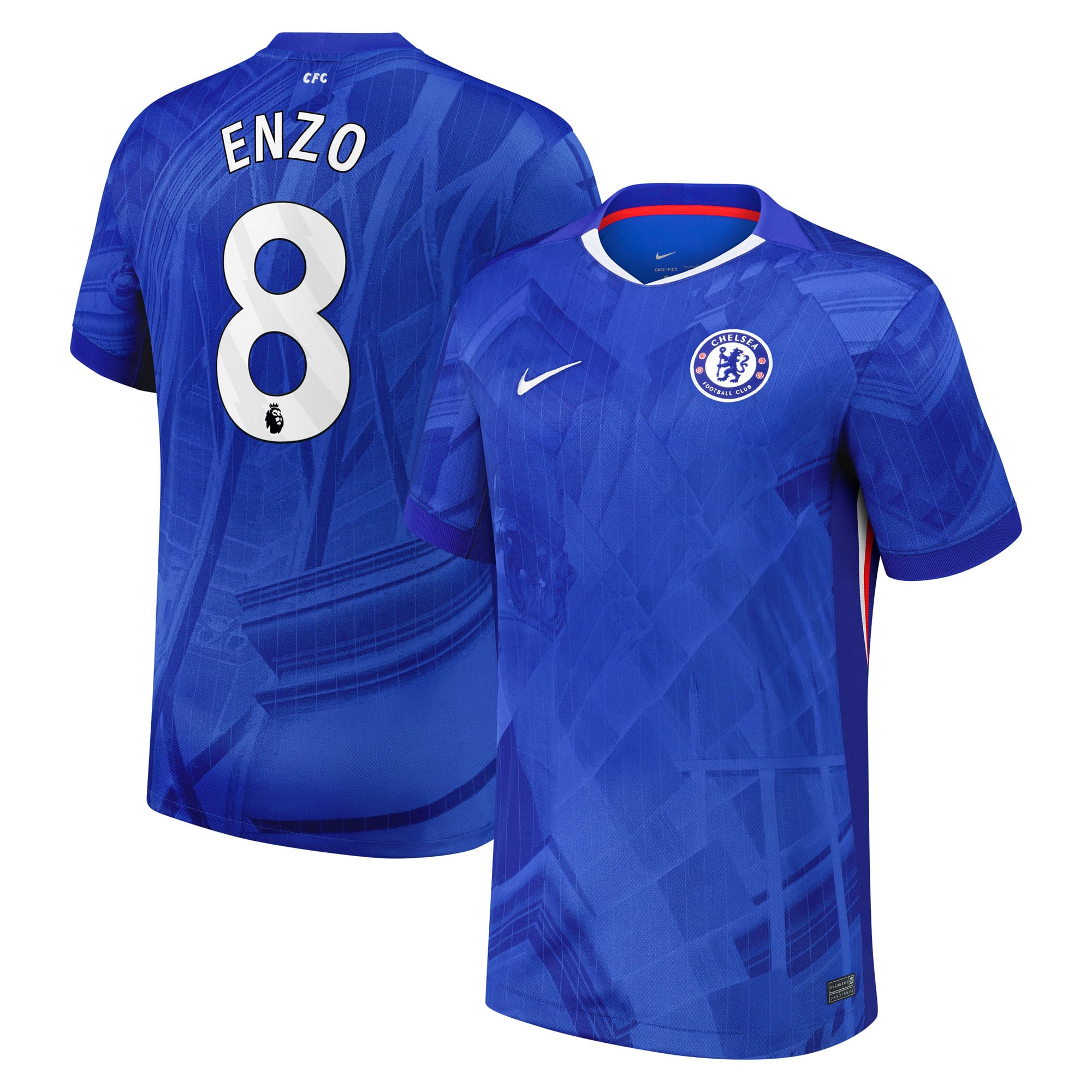 Maillot de joueur réplique domicile Nike Enzo Fernández bleu Chelsea 2025/26 pour homme